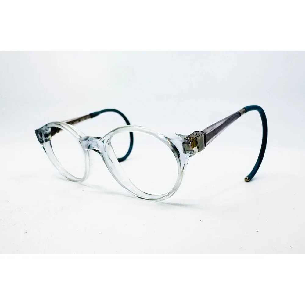 Marine Honey Bear Eyeglasses Kids Blue Clear Round MA-70 BLU 120 41791
